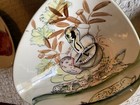 Vintage Mushroom Onion Vegetable Dish Serving Bowl Mcm Set Of 3 Japan 1960s