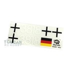 Us Stock Decal Sticker For 1 16 Henglong German Tiger I Rc Tank 3818 Model