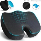 Memory Foam Seat Cushion Office Chair Car Seat Pad Coccyx Tailbone Pain Relief