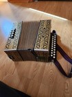 Hohner 2915 Vienna 2-row 8-bass Diatonic Accordion Made In Germany Excellent 