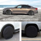 4pcs 30-32   Waterproof Tire Covers Wheel tyre Rv Trailer Camper Sun Protector