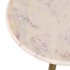   Gardens Aster Drink Table  Marble