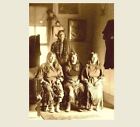 1892 Comanche Chief Quanah Parker Photo With 3 Wives  Indian Native American