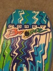 Vtg 90 s 1992 Morey Boogie Board Bodyboard Full Graphic Logo Ripple Vortex Blue 