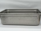 Full Size Commercial Chafing Pan Perforated Steam Tray Stainless Steel 6    Deep