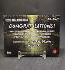 2018 Topps The Walking Dead Daryl Dixon walker Dual Relic  25 Ssp