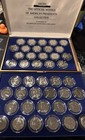 Complete 42 President Medals - Platinum Layered - Washington To Clinton With Ogp