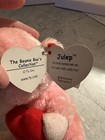 Ty Julep Pink Valentine   s Day Monkey Beanie Boo - 6    New