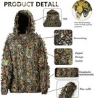 3d Hunting Bionic Ghillie Suit Camouflage Sniper Birdwatch Clothing For Hunting