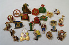 Vintage 1986-2001 Hella Shriners Clown 22 Enamel Hat Lapel Pin Lot Texas Big Tex