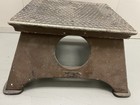 Vintage Nyc System Railroad Morton Conductor   s Step Stool