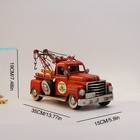Iron American Truck Diorama Model Vintage Figurine  Premium Unique Decor Display