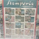 Stamperia Wonderland 12x12 Scrapbooking Paper Pad 10 Double Sided Sheets New