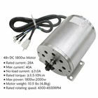 48v 1800w Brushless Motor Controller Kit For Dirt Pit Bike Atv Scooter Go Kart