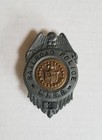 Obsolete Antique Pre-1920 Long Island Railroad Police Badge  2 J S Gold    Maker