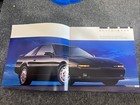 1989 Toyota Supra Turbo Sales Brochure 20 Page Original Literature