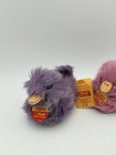 Vintage Steiff Mauve Duck Plush Purple Duckling Pink Set Button Tags 073786