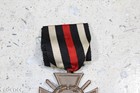 Ww1 Imperial German Hindenburg Cross With Ribbon No Maker Mark  Great Look  A400