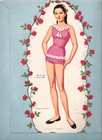 Vintage Uncut 1962 National Velvet Paper Dolls nostalgic Set  1 Top Reproduction
