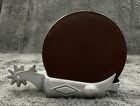 Vintage Spur Coaster Set Western Four Coasters Leather Cowboy
