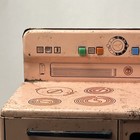 Vintage 1950 Wolverine Tin Litho Pink Toy Kitchen Stove Metal Retro Pittsburgh