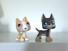 Littlest Pet Shop Lps Dog Animal Figures Lot Of 5 Age 4-7 Years