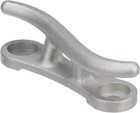 10-inch Aluminum S-style Boat Dock Cleat     Heavy Duty Marine Mooring Accessory