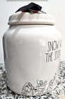 Rae Dunn Disney Princess Snow White Seven Dwarf Cookie Jar Ceramic Canister