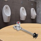 Hand Press Urinal Flush Valve For Public Toilets Efficient Water Saving
