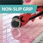 Creative Grids Stripology Xl Slotted Quilting Ruler Cgrge1xl   usa-17-3 4in X 22in