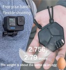 Magnetic Action Camera Mount For Gopro Hero 12 11 10 9 8 dji Action Osmo 4 3