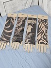4 Pairs Tattoo Arm Sleeves Sports Uv Sun Protection Nylon Temporary Arm Sleeves