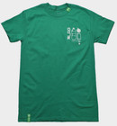 Lifted Research Group Lrg Mens How To Build Kelly Green Shirt Nwt Small