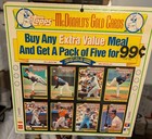 1992 Topps Mcdonald s Baseballs Best Store Display Hanging Sign Brett Ripkin   