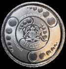 Republic Of Ghana 2023 10 Cedis Alien Invasion 1 2oz  999 Silver Coin