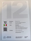 Kimi Antonelli Signed 2025 Amg Merccede Petronas F1 Rookie Postcard 1st Season