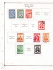 Collection  Costa Rica Part B  Mixed Pages  1956 1973  Cat  39   Mint   Used