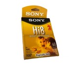 Lot Of 4 Sony Hi8 Tape 120 Minutes P6120hmpl Camcorder Camera Digital8 Tapes New