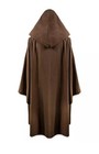 Star Wars Galaxy   s Edge Adult 2xl  3xl Brown Jedi Cosplay Cloak Robe