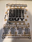 Buddy Guy Signed Autograph 12x18 Tour Poster Jsa Coa Blues Farewell Tour 