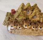 Wee Forest Folk Display Plaque  wffdp wff-1  Signed By Annette Petersen 1983