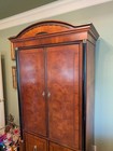 Century Empire Furniture Cherry Wood Armoire Vintage Estate Designer 