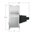 Steering Column Cover For Kenworth Middle Mid W rubber Boot Plastic Up 41121