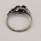 Child Sterling Silver Ring 925 Floral 3 75