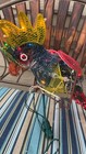 Extremely Rare Mechanical animated Parrot With Lights By Collections Etc
