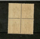 St Lucia  Sg 31 The 1883 Halfpenny Dull Green In Mnh Block Of 4