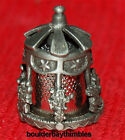 Nicholas Gish  Pewter Thimble - Clown Carousel New In Box With  Paper