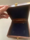 Marine  W  Wooden Box Nautical Brass  Boat Sailing Sea Navigation Instrument