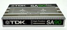 Tdk  Sa     90  1982  Usa  Type Ii    Blank Cassette Tape   1   sealed 