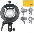 S2 Speedlite Bracket S-type Bracket Bowens Mount Holder For V1 V1 Pro V100 Ad   